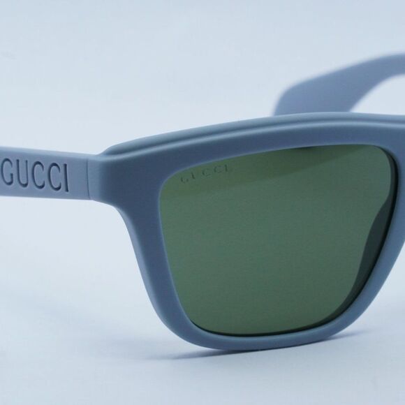 NEW GUCCI GG1571S 003 MATTE LIGHT BLUE/GREEN SUNGLASSES - Picture 4 of 11